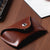 Sutton | Classic Style Leather Glasses Case in Cognac Brown