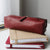 Ealing | Leather Pencil Case in Syrah Red