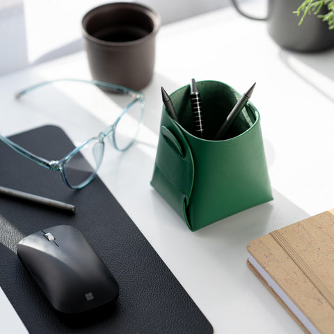 Cromer | Origami Pen Pot in Green