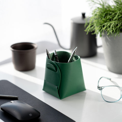 Cromer | Origami Pen Pot in Green