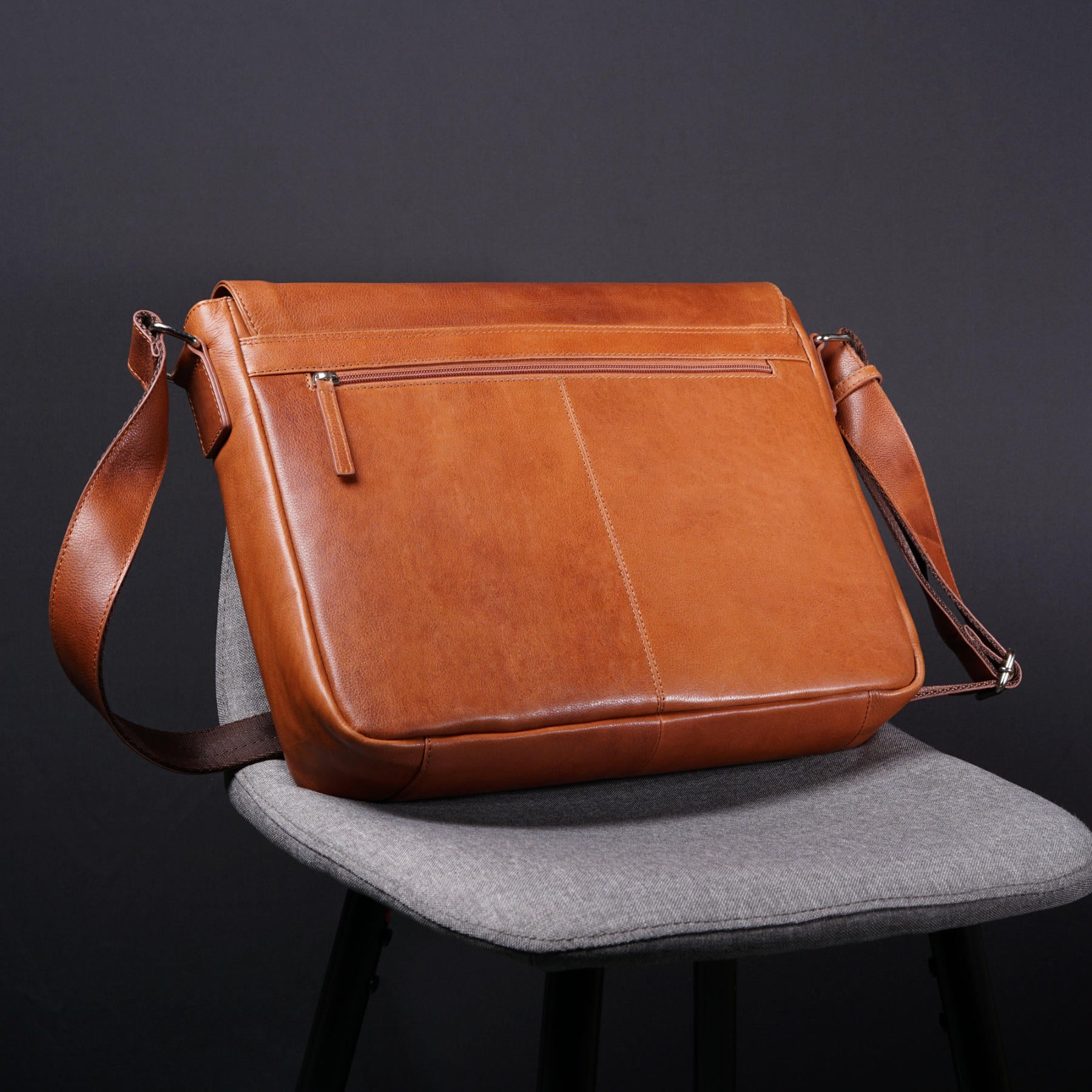 Pool | A Luxury Cognac Tan Leather Satchel Bag– mosi